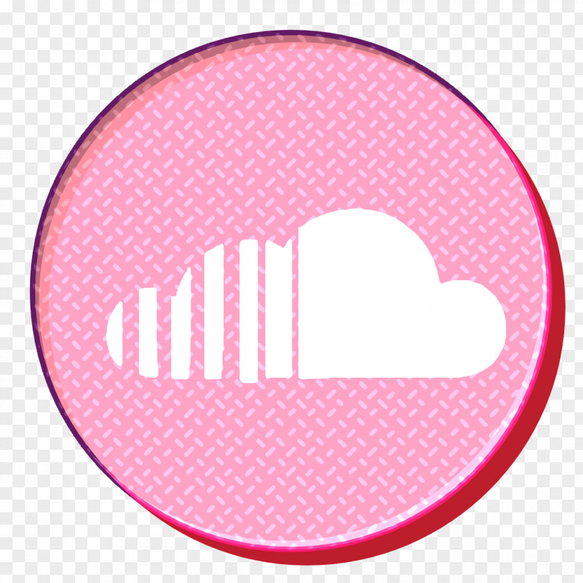 Oval Magenta Media Icon Rs Social PNG