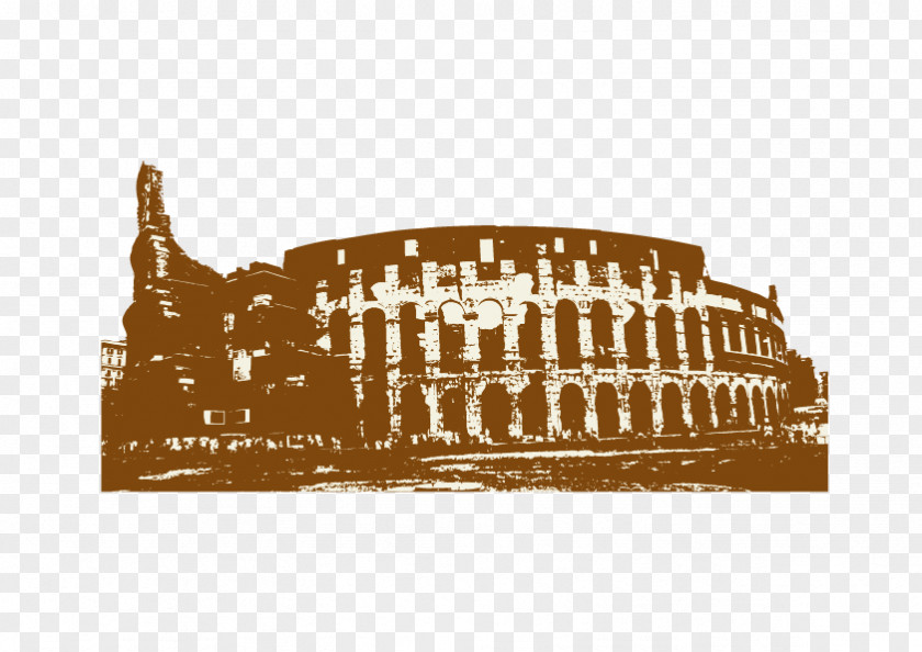 Vector Roman Church Colosseum Jigsaw Puzzle PNG
