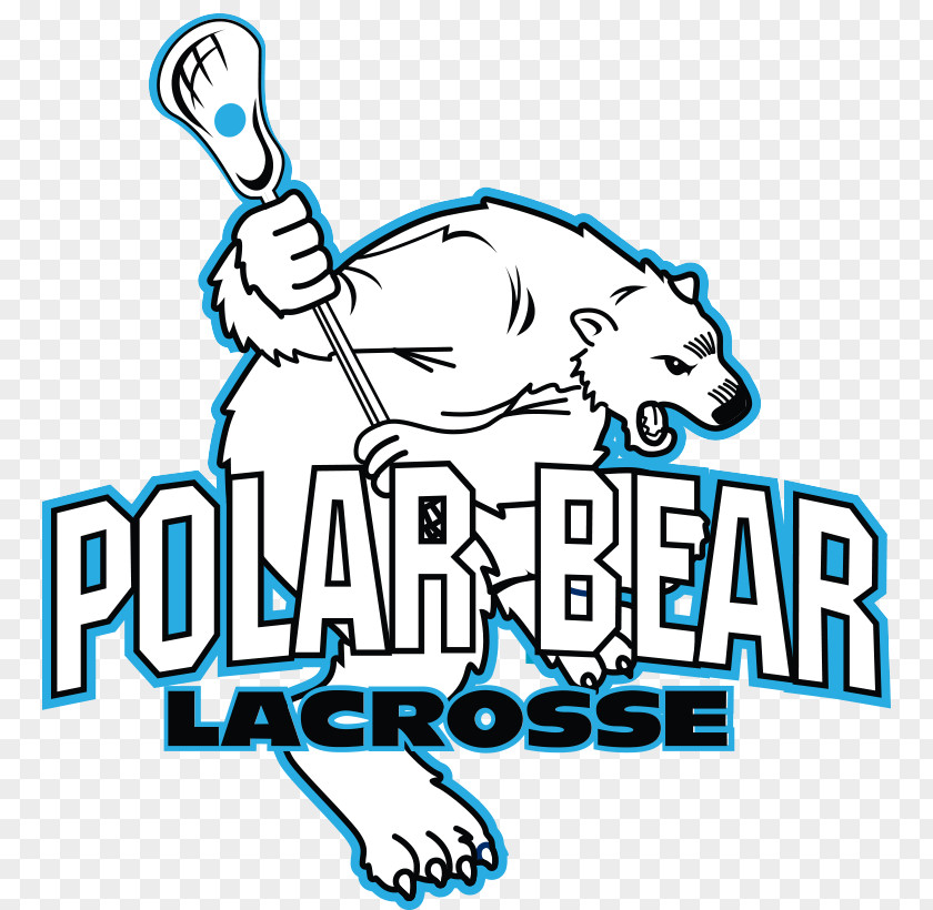 Polar Bear US Lacrosse Sticks PNG
