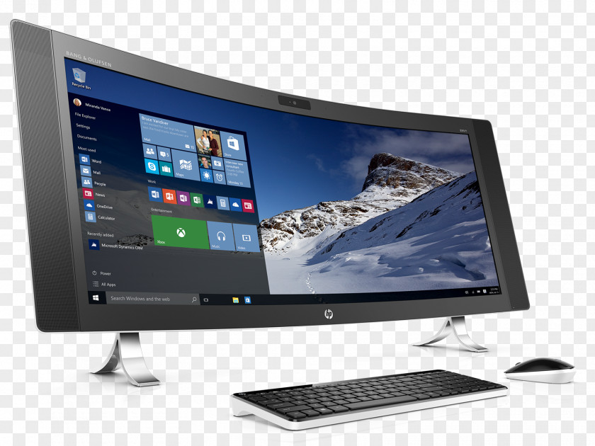 Desktop PC All-in-One HP Envy Pavilion Computers PNG