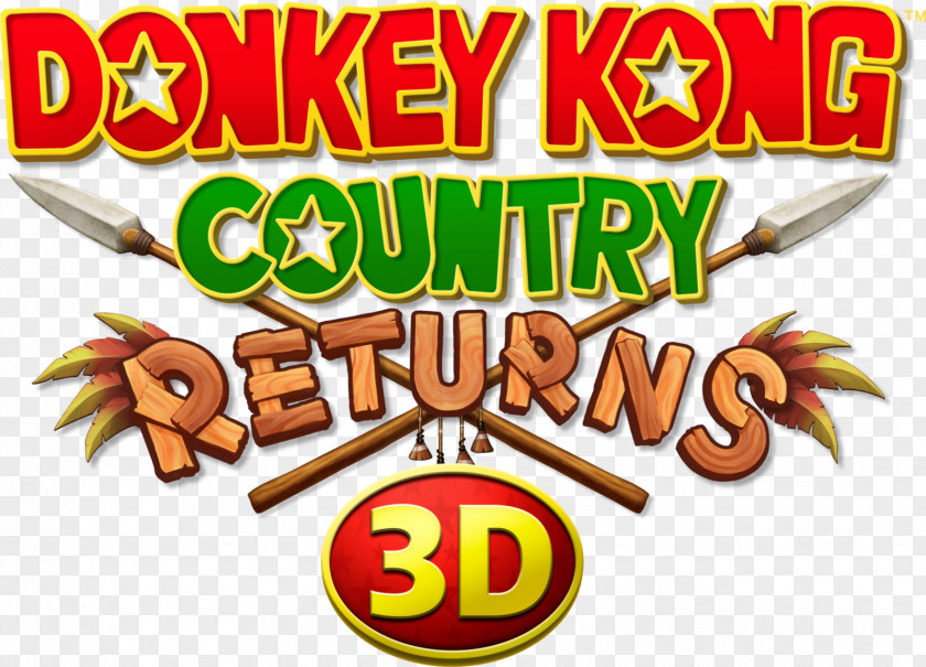 Donkey Kong Country Returns Wii Nintendo 3DS PNG