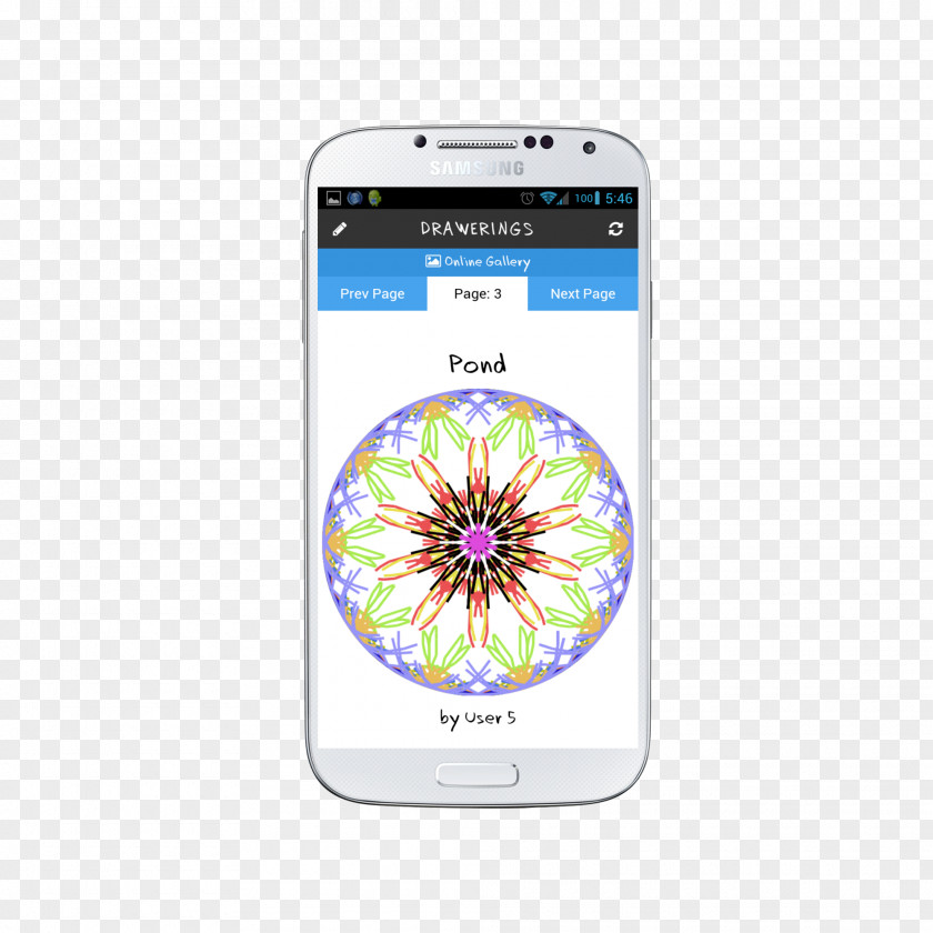 Galaxy Kaleidoscope Mandala Drawings! Doodle Pad Pixasso Android PNG