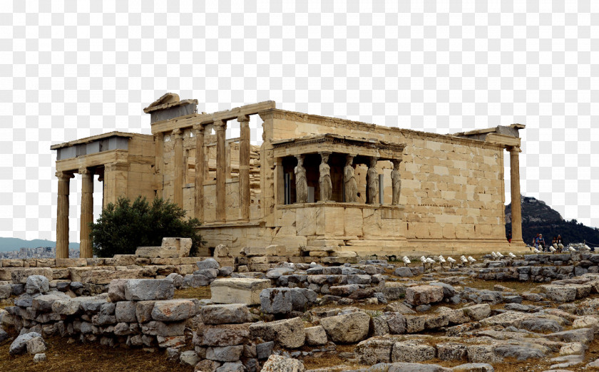 Greece Acropolis Building Erechtheion Of Athens IStock PNG