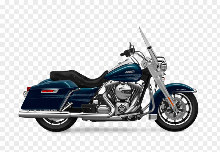 Motorcycle Harley-Davidson Road King Touring CVO PNG