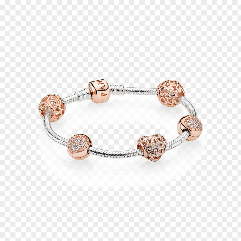 Pandora Jewellery Bracelet Promotion Rose PNG