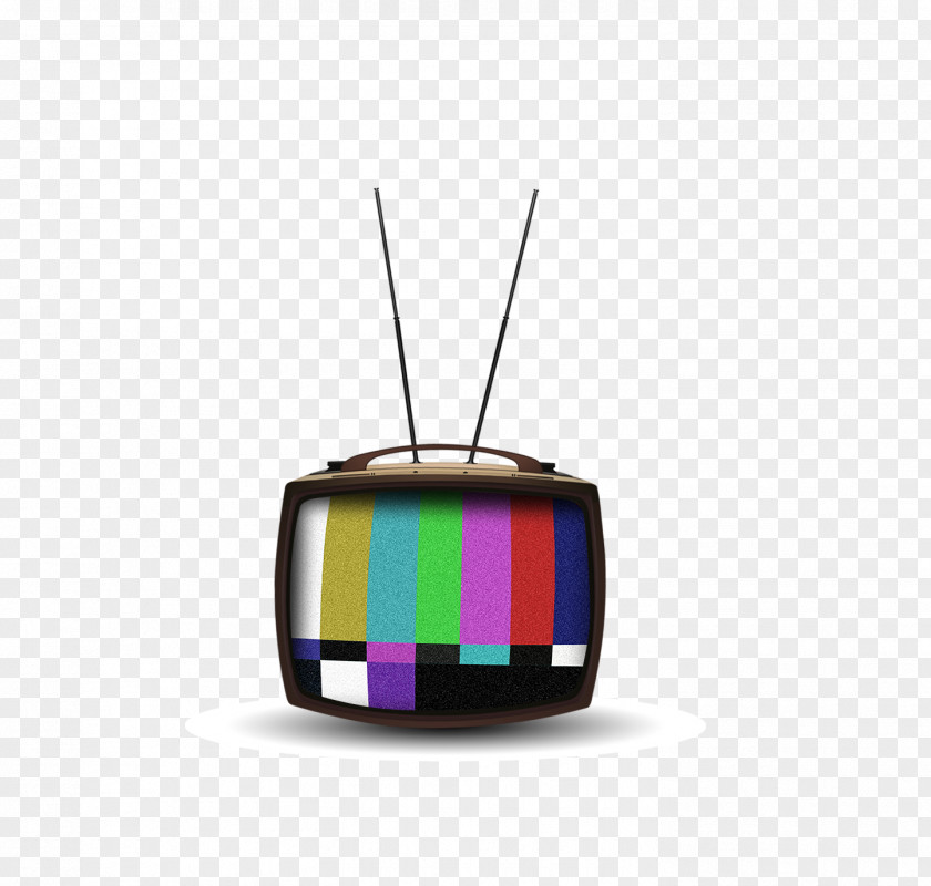 TV Color Television Cartoon Set PNG