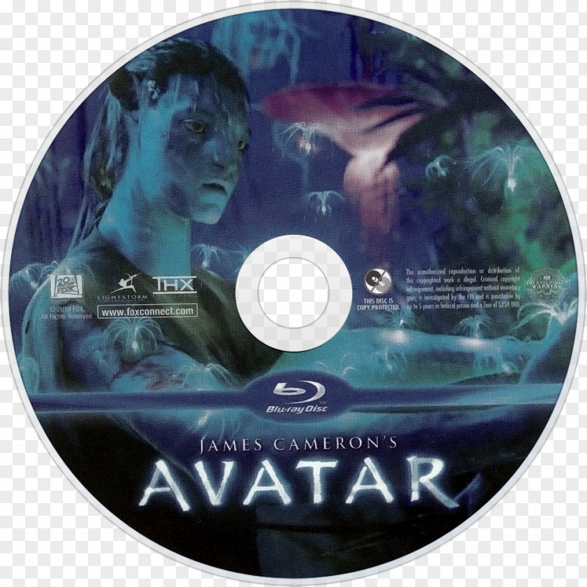 Avatar Movie Blu-ray Disc Compact DVD Digital 3D Film PNG