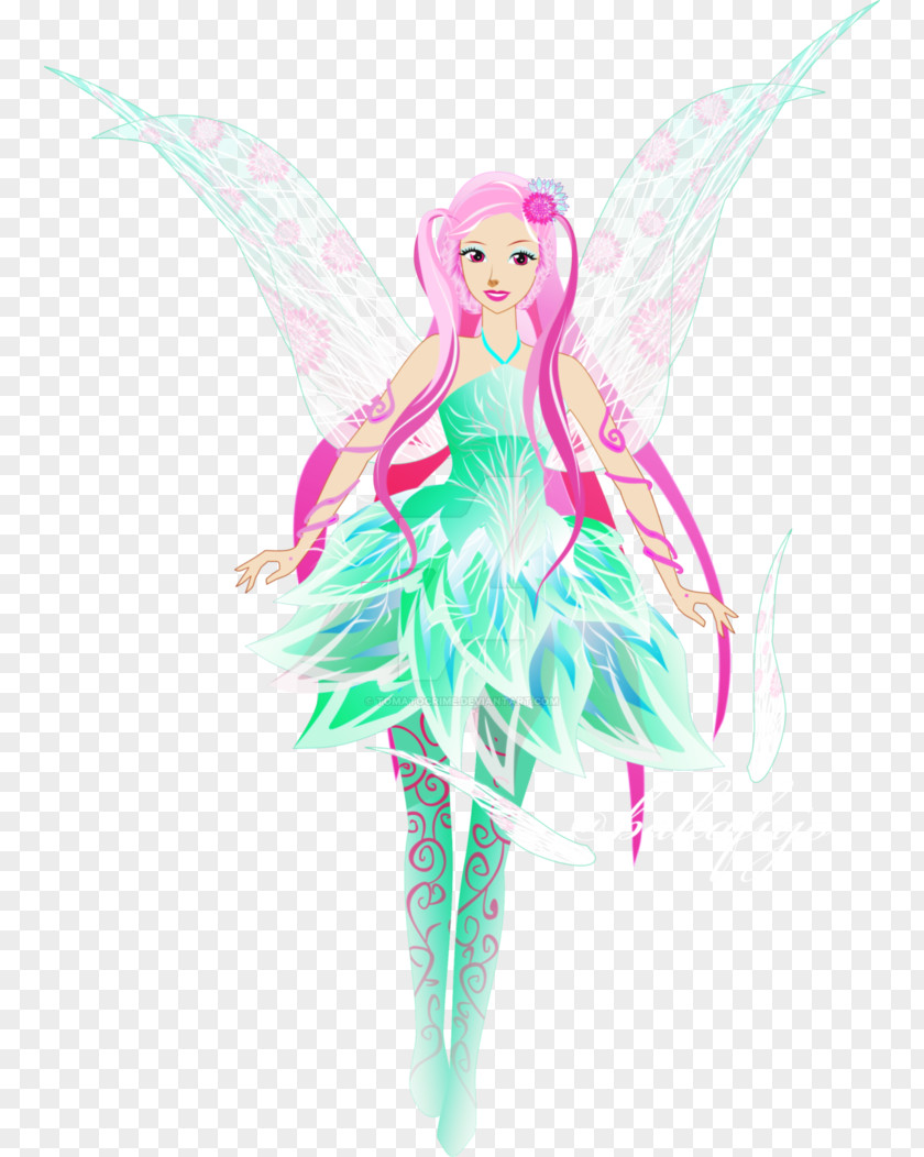 Fairy Pink M RTV Barbie PNG