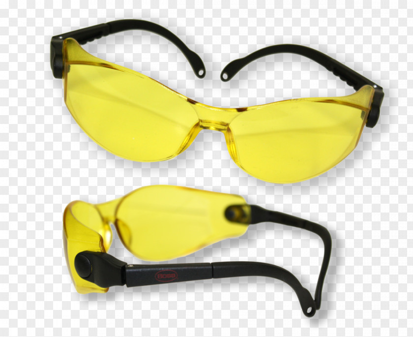 Glasses Goggles Sunglasses Yellow Lens PNG