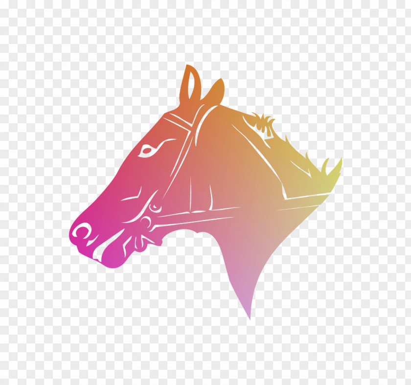 Mustang Logo Illustration Font Clip Art PNG