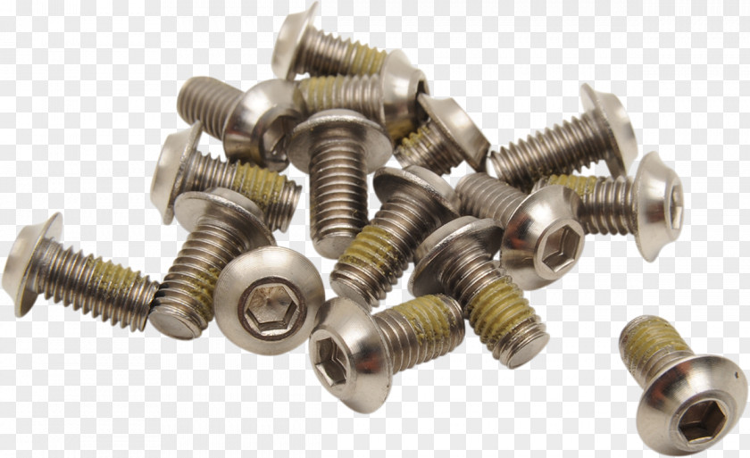 Screw Fastener ISO Metric Thread Nut Metal PNG