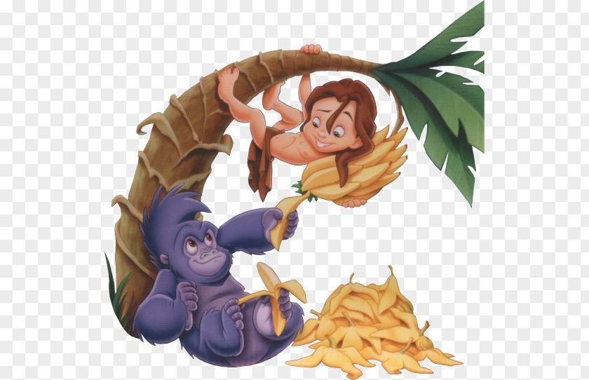 The Jungle Book Tarzan Mickey Mouse Minnie Daisy Duck PNG