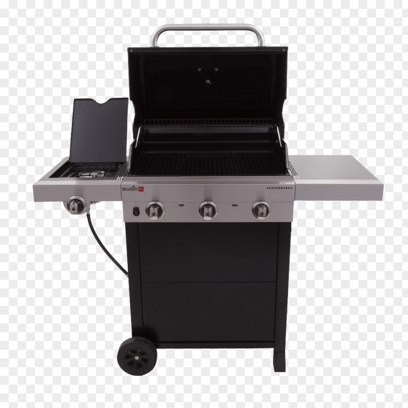 Gas Grill Smoker Barbecue Grilling Char-Broil 3 Burner Patio Bistro PNG