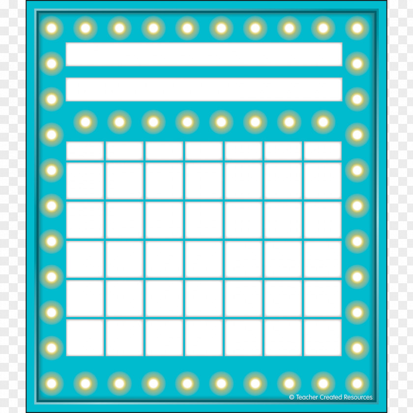 Marquee Chart Incentive Classroom Sticker Teacher PNG