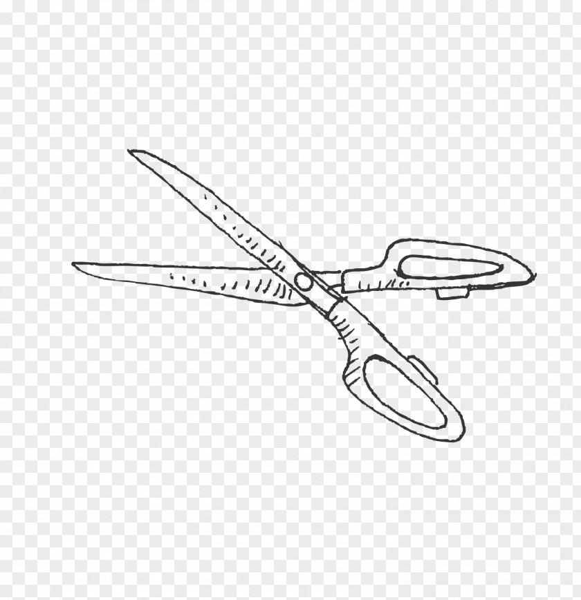 Scissors Drawing Fork Tool PNG