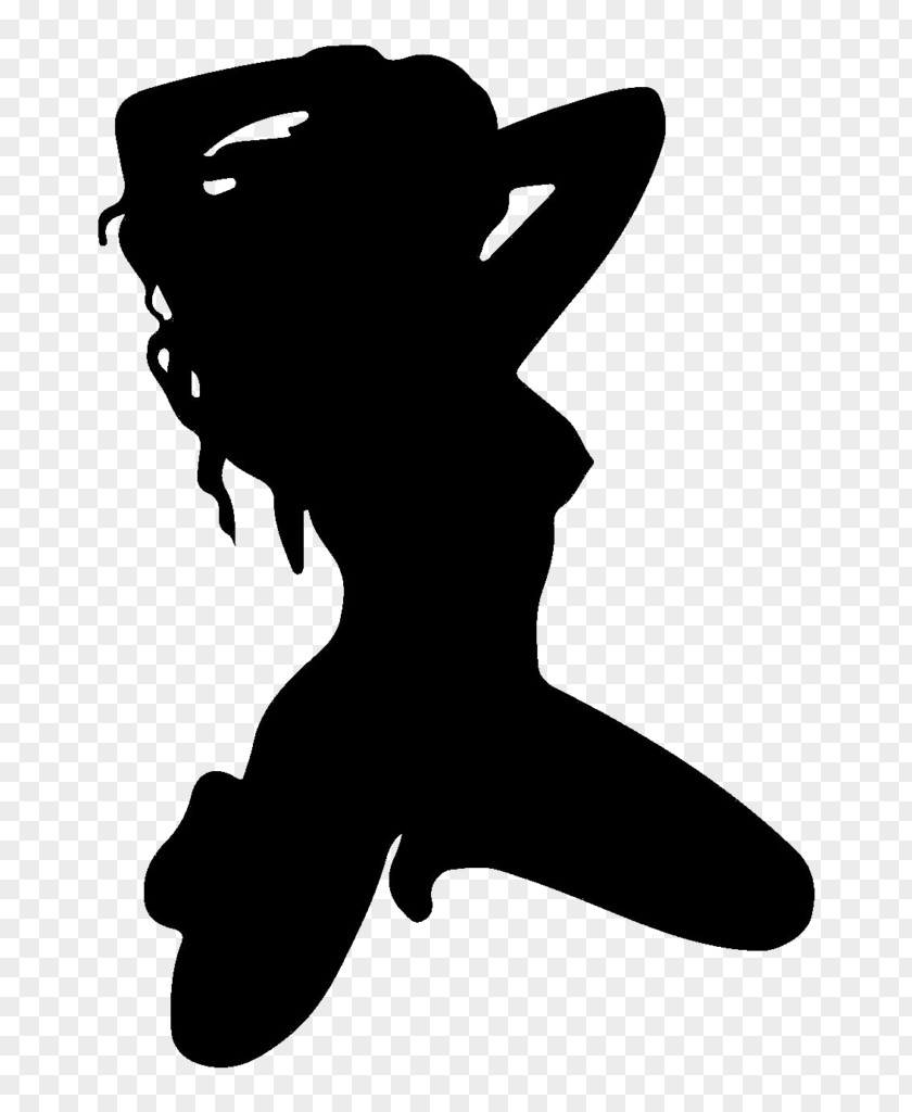 Silhouette Decal Sticker Drawing Woman PNG