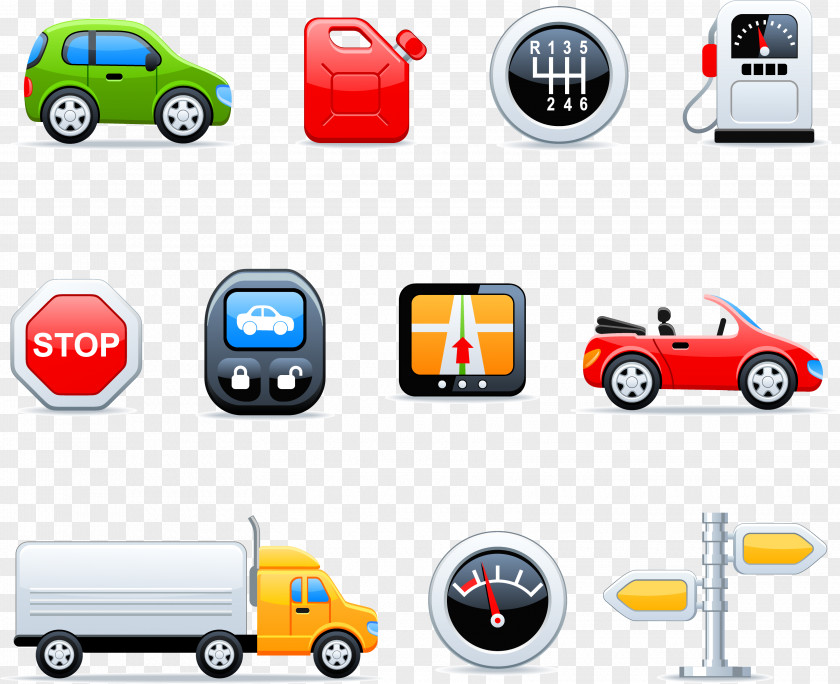 Vector Car Icon Euclidean PNG