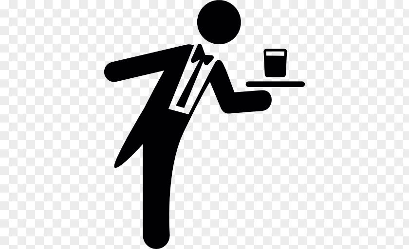 Waiter User Icon Design PNG