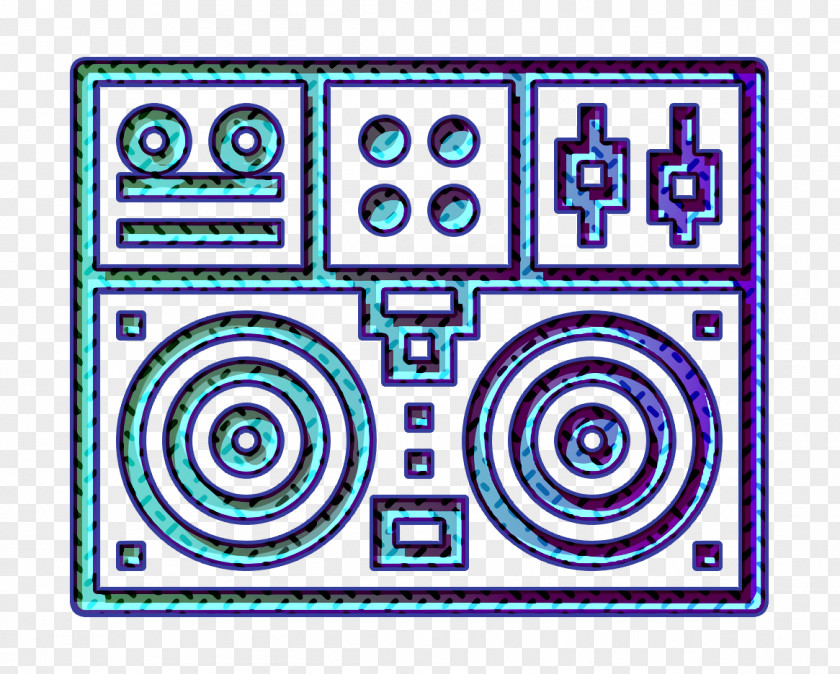 Music And Multimedia Icon Dance Turntable PNG