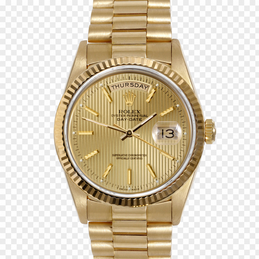 Watches Rolex Datejust Day-Date Watch Gold PNG