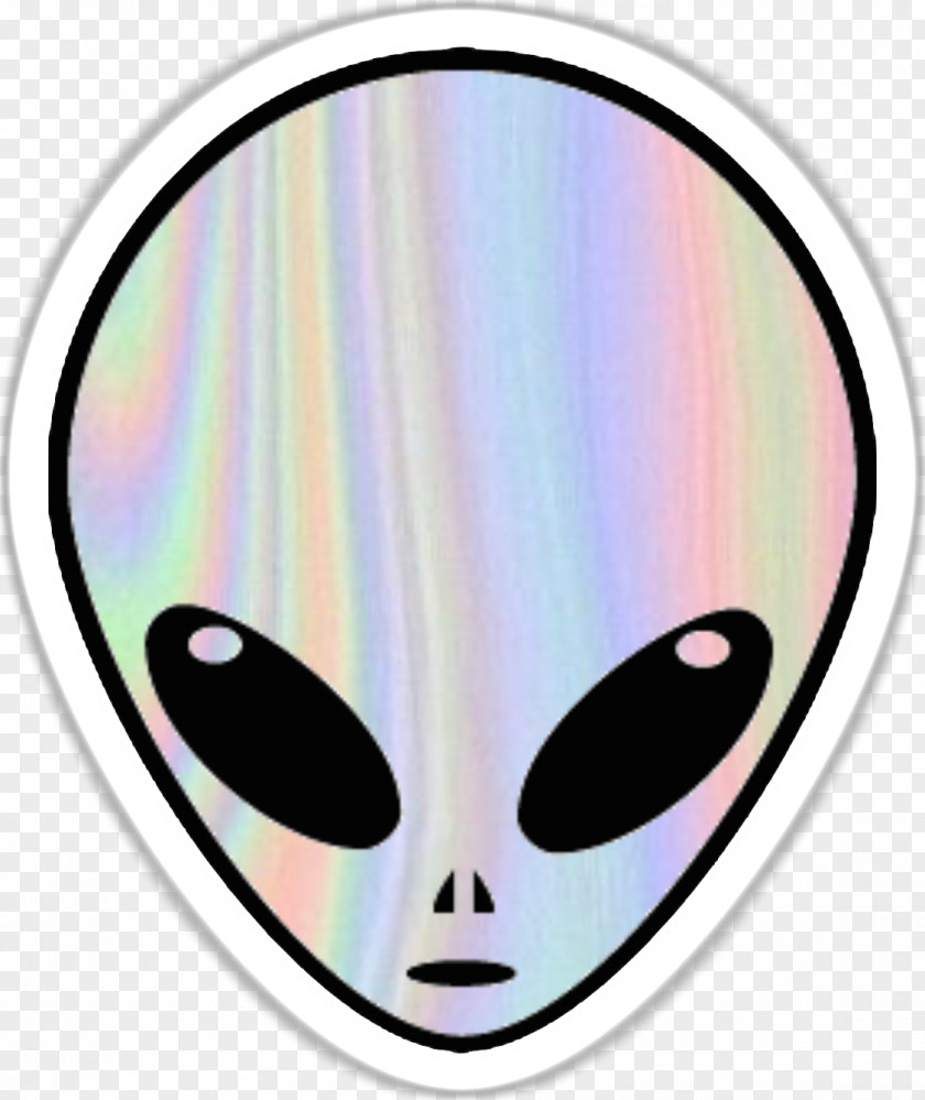 Alien Sticker Label Screenshot PNG