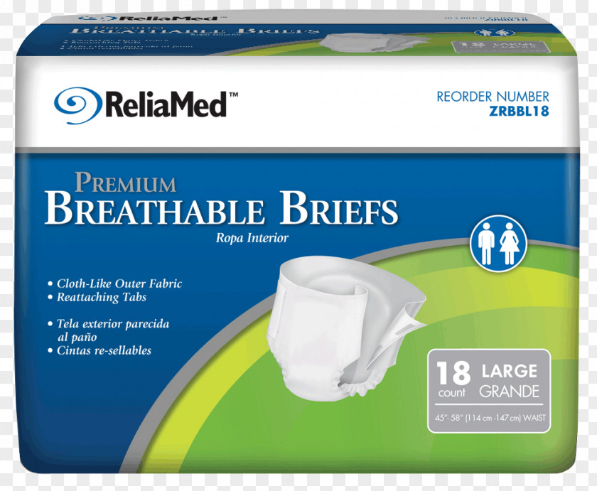 Breathable Adult Diaper Urinary Incontinence Irritant Dermatitis Pad PNG