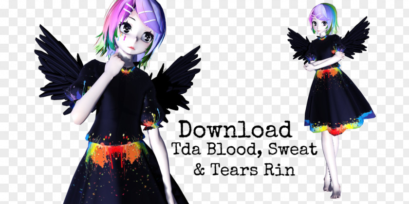 Bts Blood Sweat And Tears MikuMikuDance Hatsune Miku BTS & Wings PNG