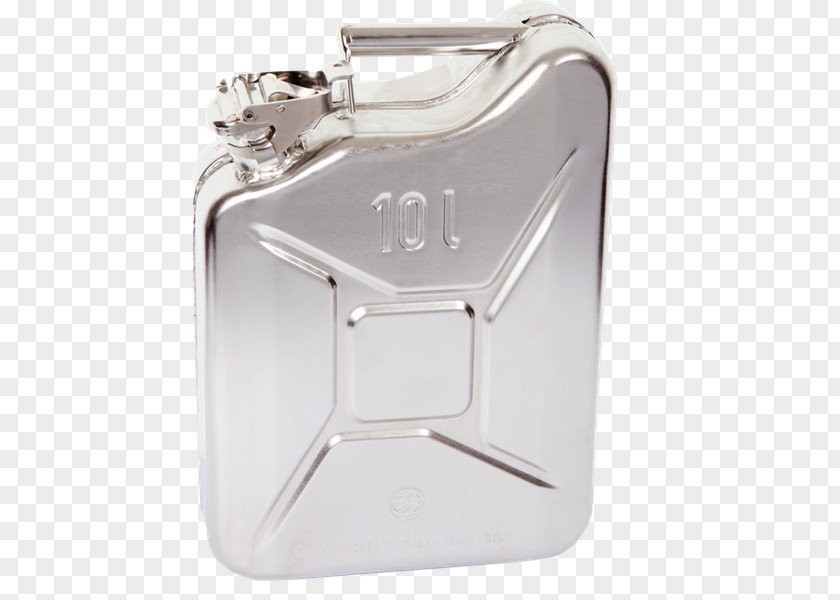Jerry Can Jerrycan Stainless Steel Metal Fuel Liter PNG