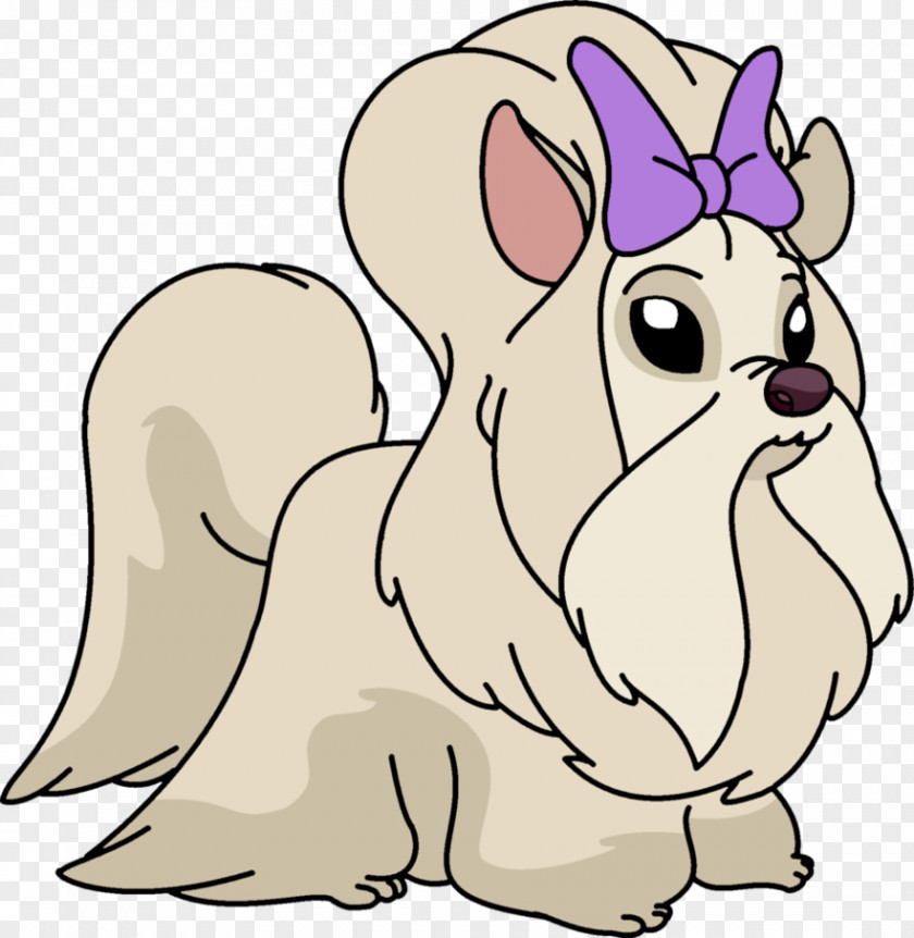 Shi Tzu Lilo & Stitch Whiskers Puppy Art PNG