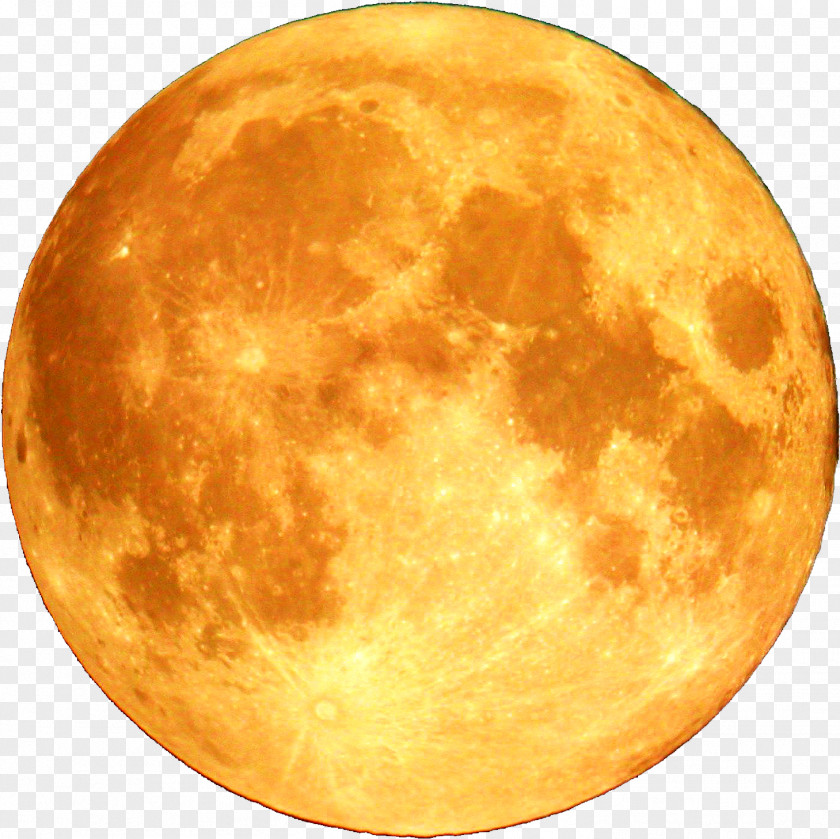 Ball Beige Full Moon PNG