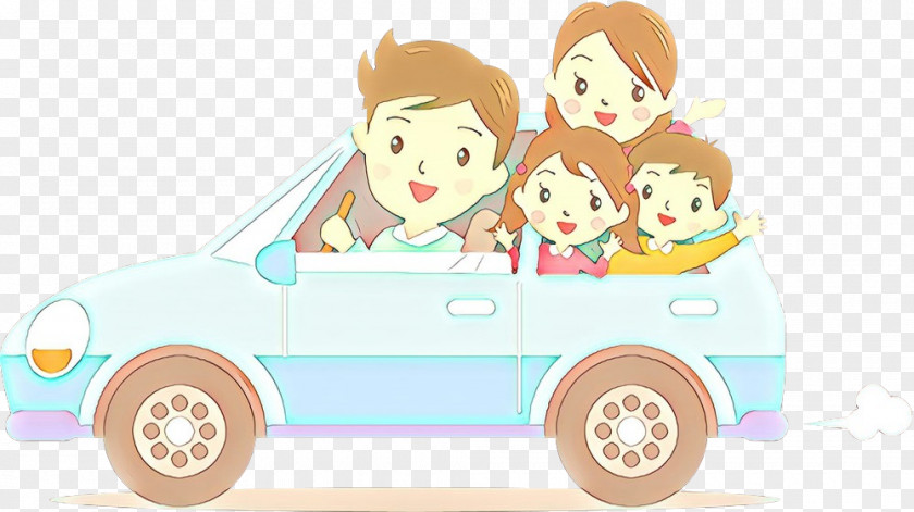 Cartoon Transport Vehicle Child Animation PNG