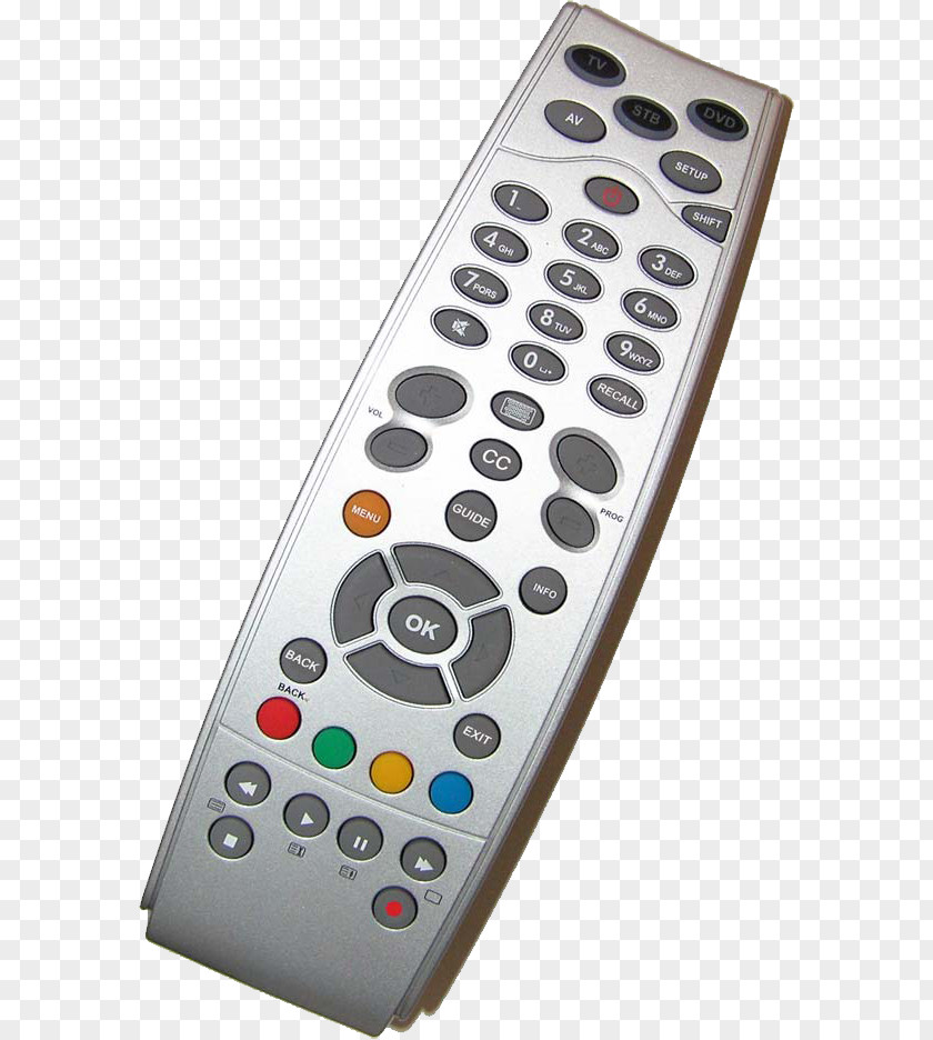 Click Remote Controls Television Image Electronics Wireless PNG