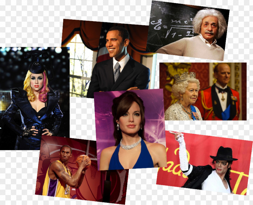 Collage Public Relations Madame Tussauds Television Show Photomontage PNG
