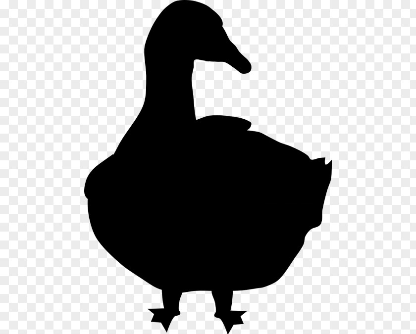 Goose Silhouette Download Clip Art Duck PNG