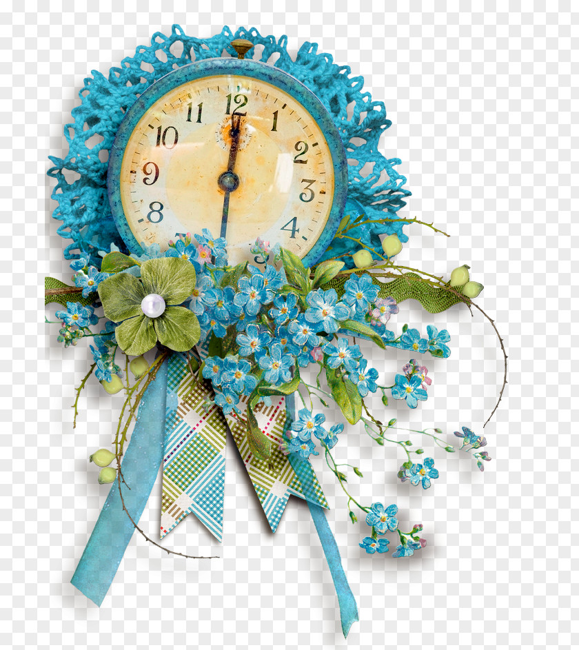 Horloge Watch Cut Flowers Clip Art PNG