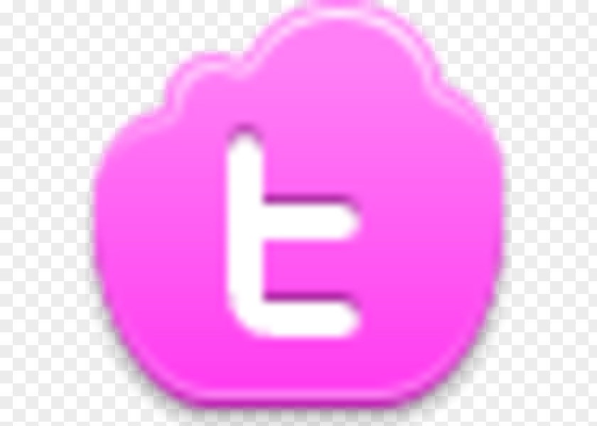 Pink Twitter Clip Art PNG