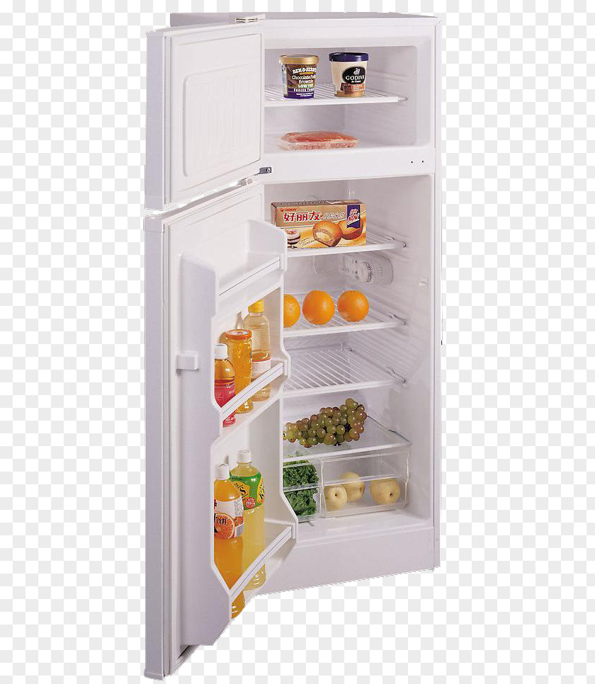 Refrigerator Food Refrigeration Kitchen Home Appliance PNG