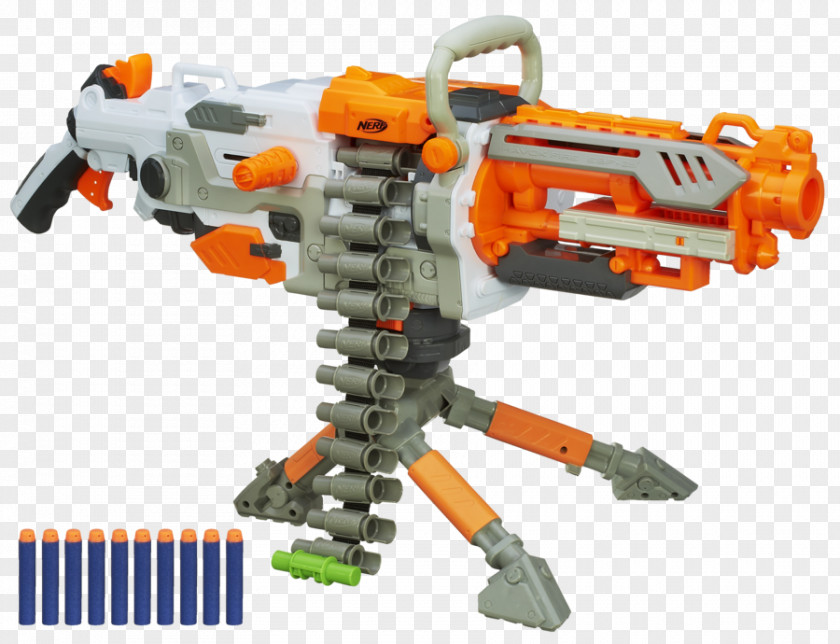 Toy NERF N-Strike Elite Rhino-Fire Blaster Nerf Vulcan EBF-25 Dart PNG