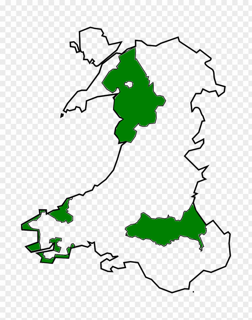 Map Wales Three Cliffs Bay Parciau Cenedlaethol Cymru Population Clip Art PNG