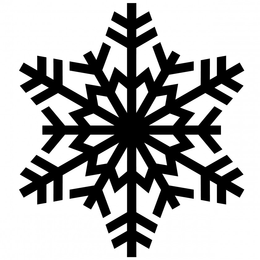 Snowflake Silhouette Cliparts Pixel Clip Art PNG