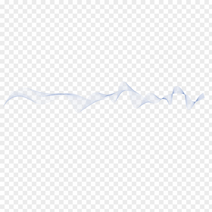 Vector Blue Polyline Curve Streamer Download Icon PNG