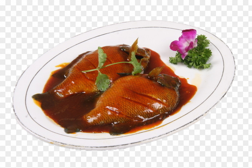 Braised Fish Braising Mohe County Teriyaki Food PNG