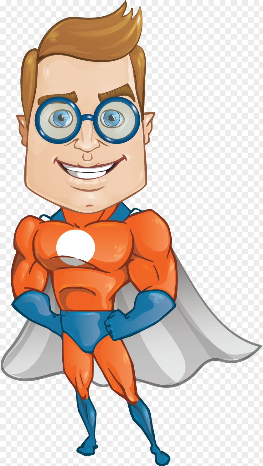 Comic Superhero Cliparts Superman Character PNG