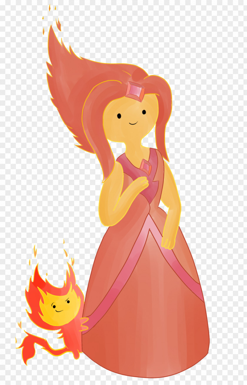 Flame Princess Legendary Creature Clip Art PNG