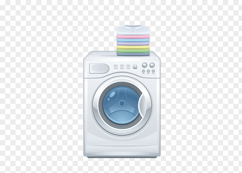 Household Products,washing Machine Washing Nightstand PNG