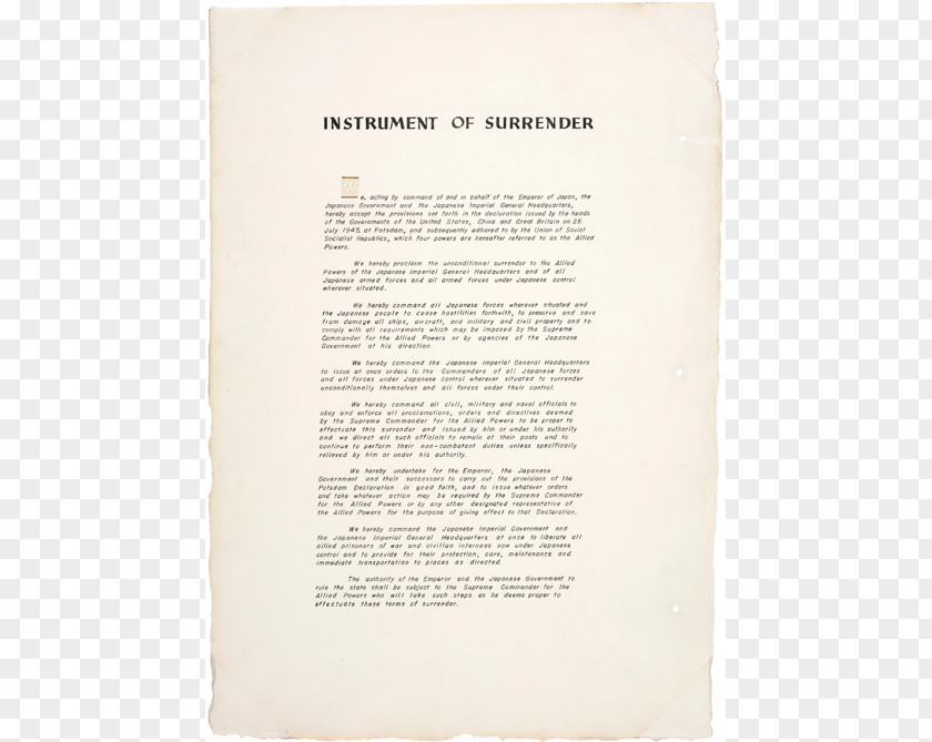 Japan Circle Material Japanese Instrument Of Surrender German PNG