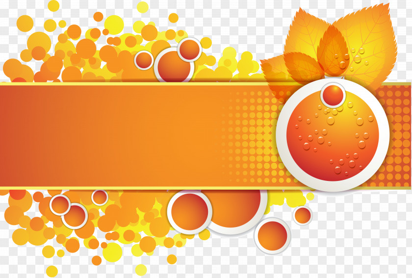 Orange Frame Desktop Wallpaper Autumn Clip Art PNG