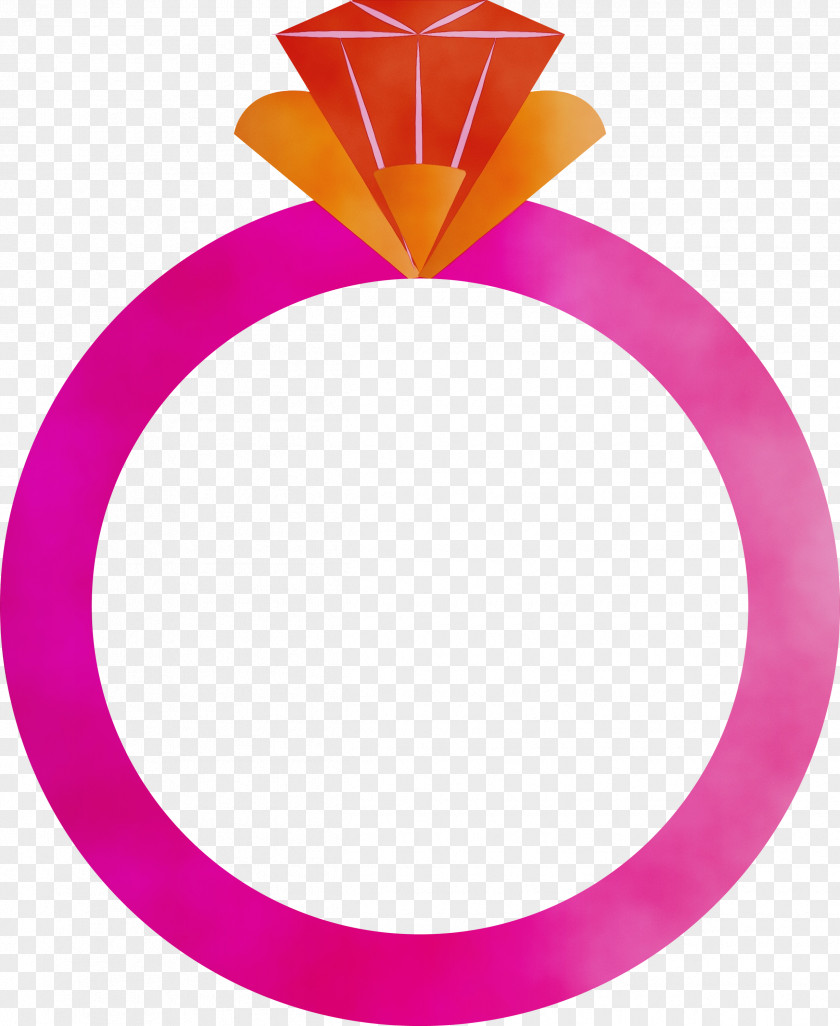 Pink Magenta Circle PNG