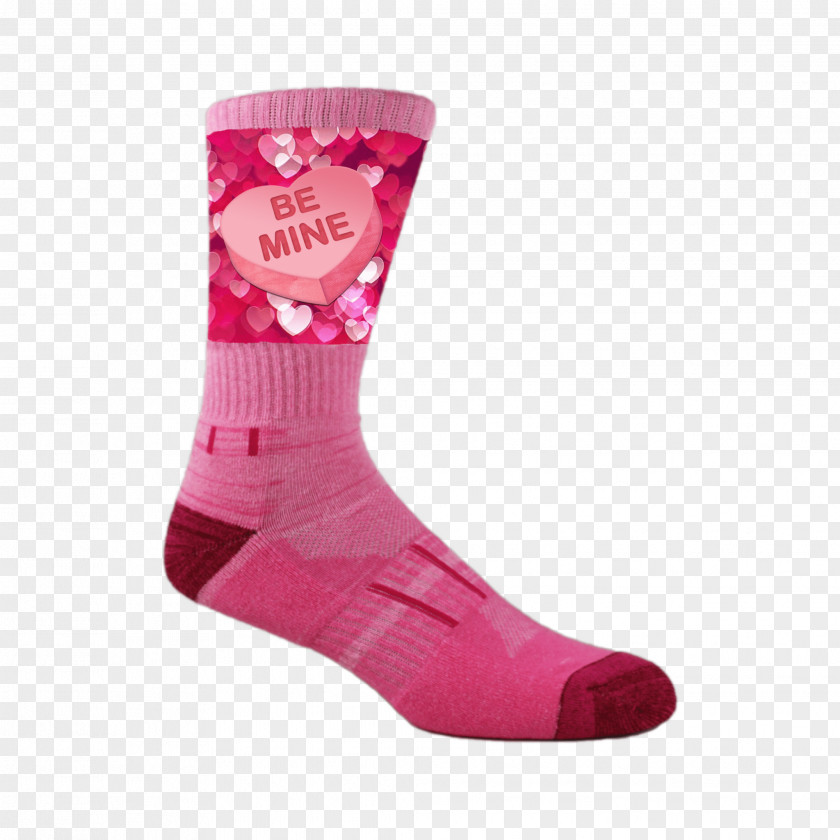 Valentine Decorative Material Pink M Product SOCK'M PNG