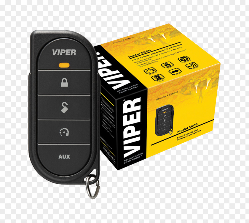 Auto Flyer Car Alarm Remote Starter Controls Keyless System PNG